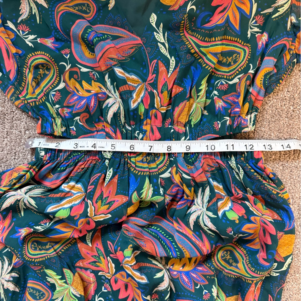 Boden Floral Cut-Out Long Sleeve Maxi Cottagecore Longline Size 6 - Picture 7 of 10
